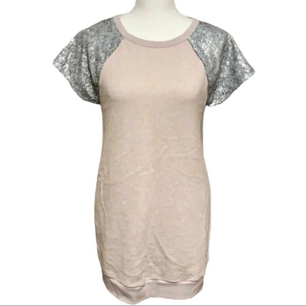 Victoria Secret Two Tone with sequins Tunic Sz S